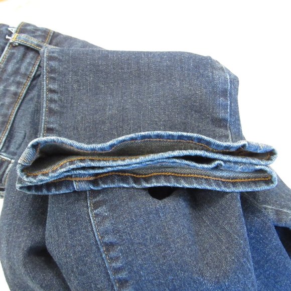 Womens Mid Rise Straight Leg Jeans Sz 10 Petite - Picture 9 of 13